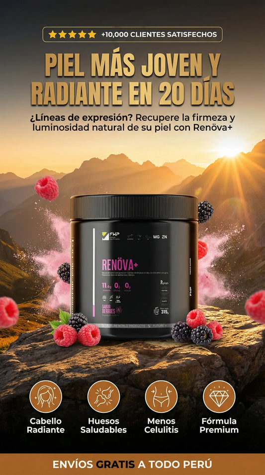 Colageno Renova+: Rejuvenece tu Piel y Fortalece tu Cuerpo